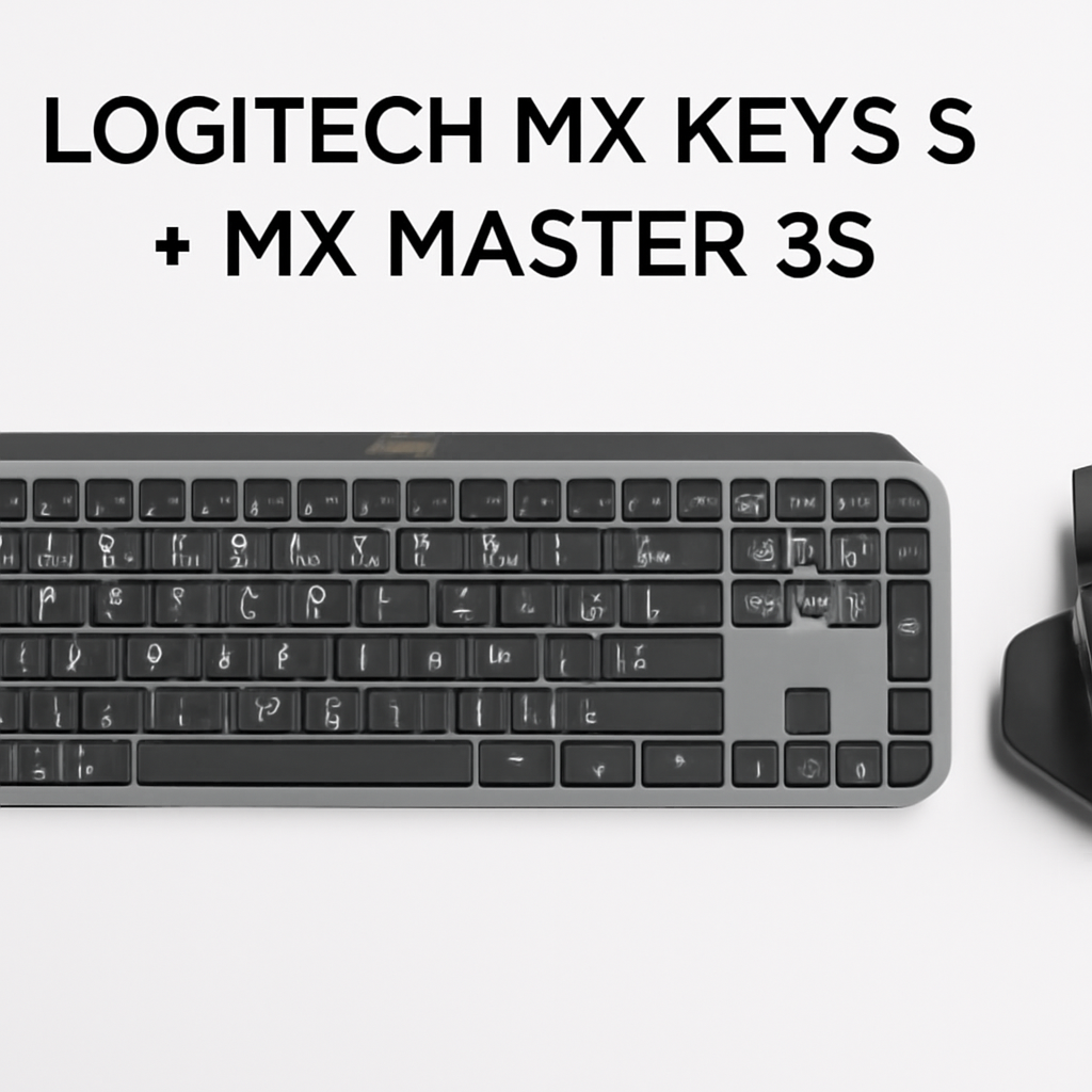 Logitech MX Keys S + MX Master 3S