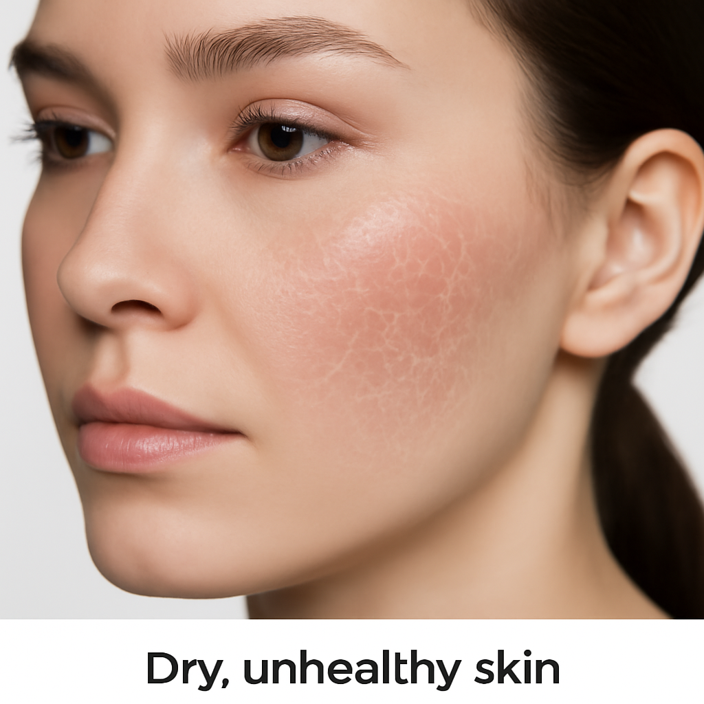 Dry, unhealthy skin