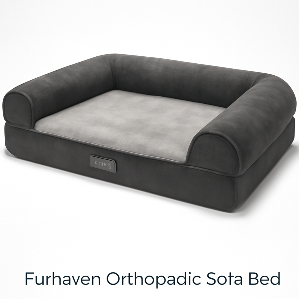 Furhaven Orthopedic Sofa Bed
