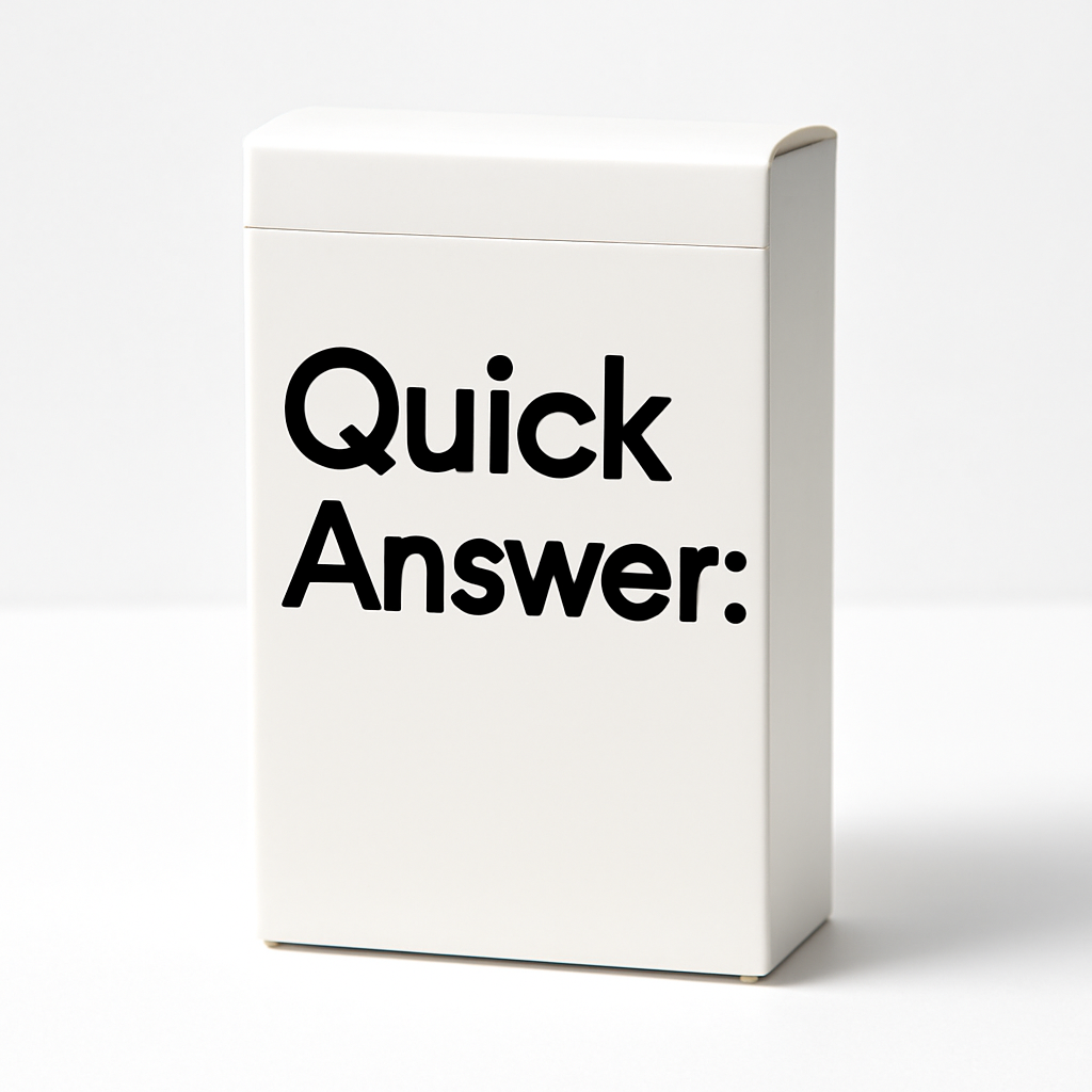 Quick Answer: