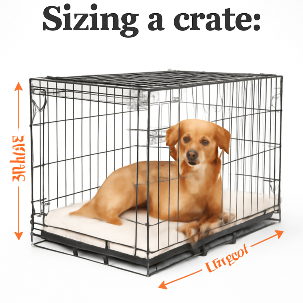 Sizing a crate: